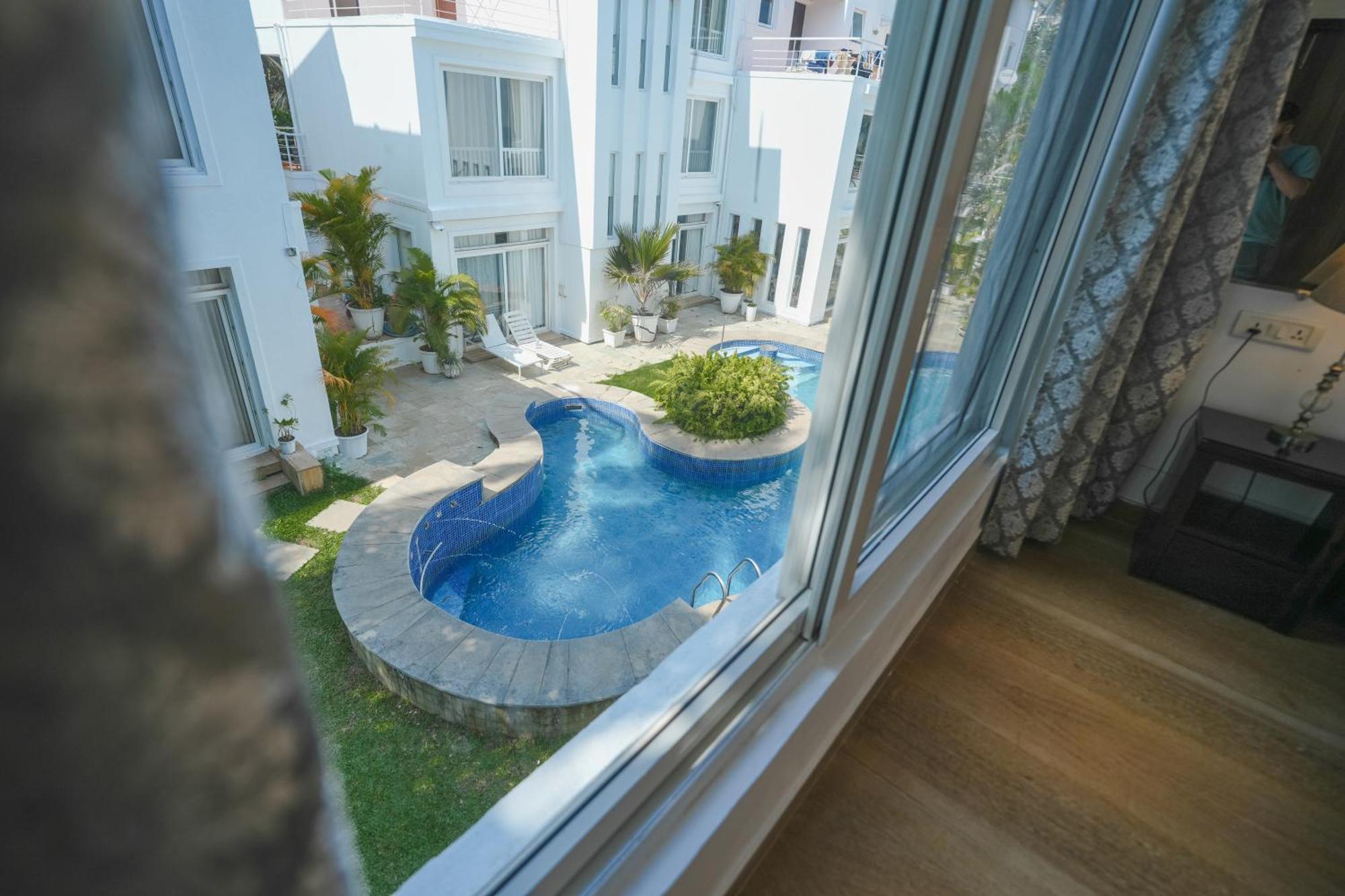 Villa M - Jia 3- 3Bhk In Candolim, Pool Facing, Near Beach, Breakfast Included Kültér fotó