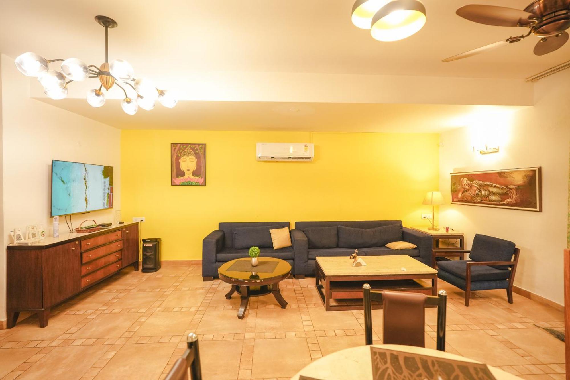 Villa M - Jia 3- 3Bhk In Candolim, Pool Facing, Near Beach, Breakfast Included Kültér fotó