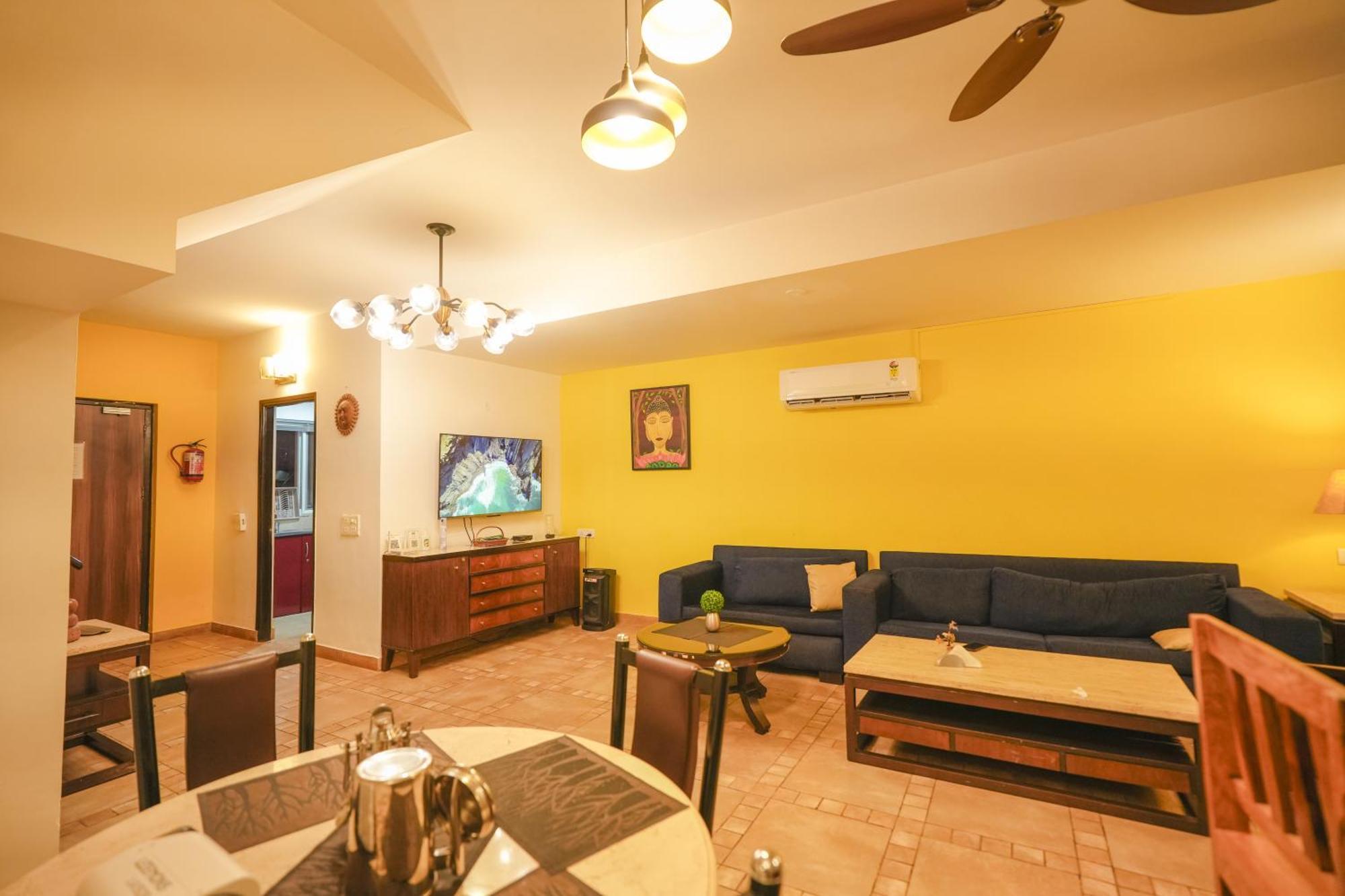 Villa M - Jia 3- 3Bhk In Candolim, Pool Facing, Near Beach, Breakfast Included Kültér fotó