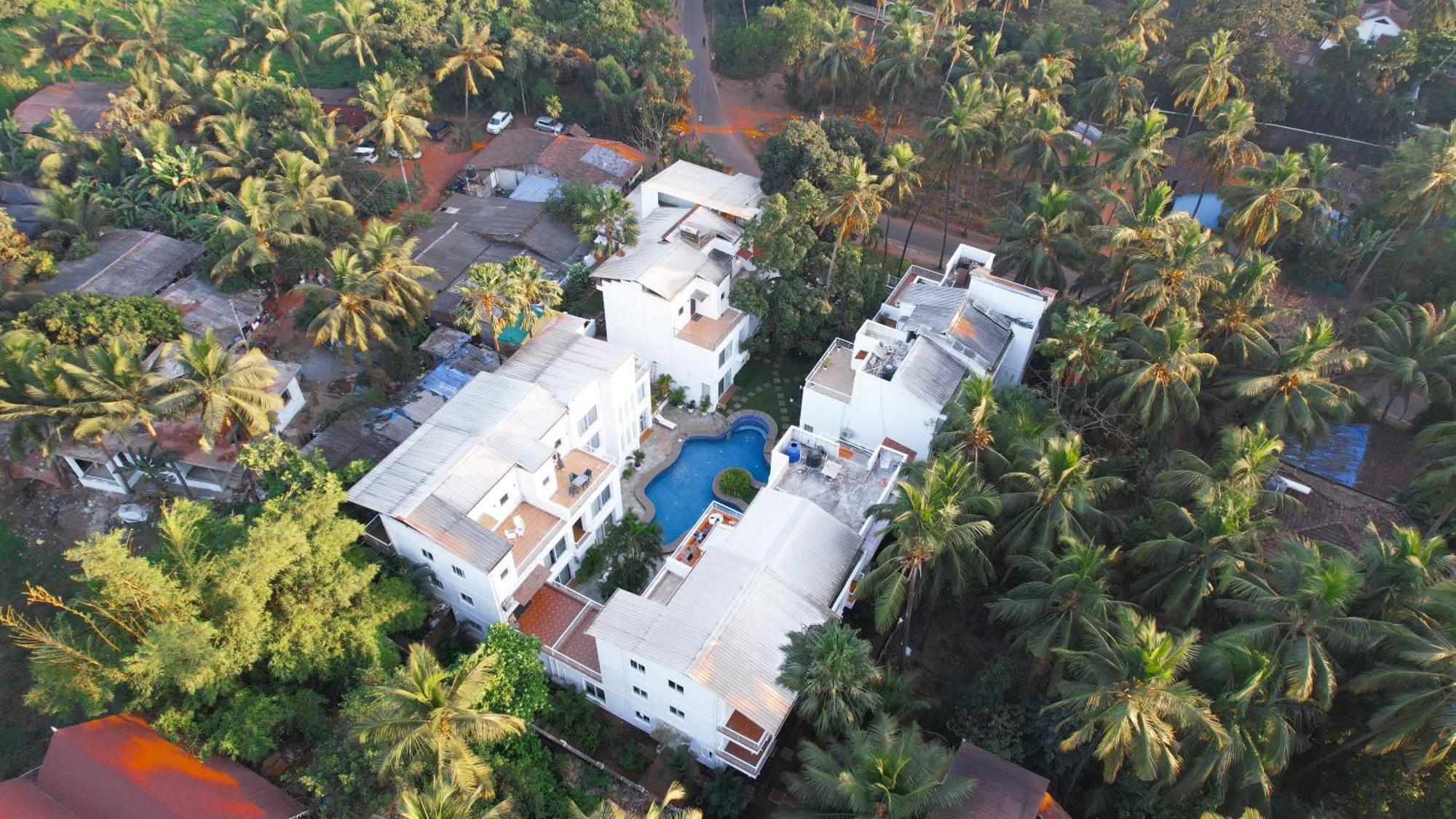Villa M - Jia 3- 3Bhk In Candolim, Pool Facing, Near Beach, Breakfast Included Kültér fotó