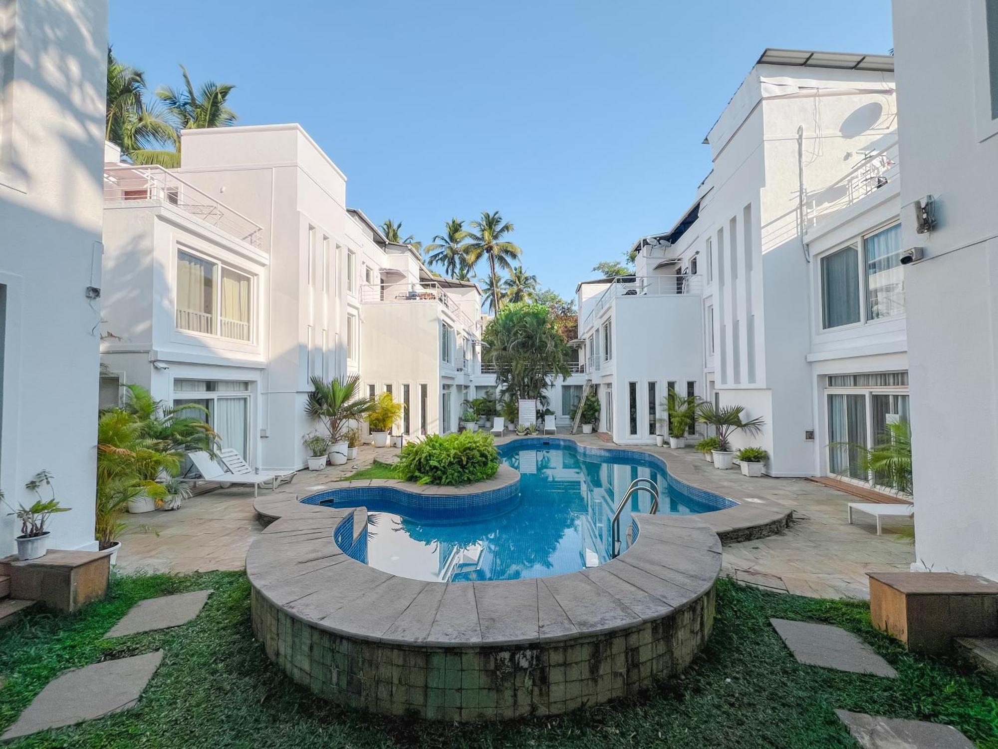 Villa M - Jia 3- 3Bhk In Candolim, Pool Facing, Near Beach, Breakfast Included Kültér fotó