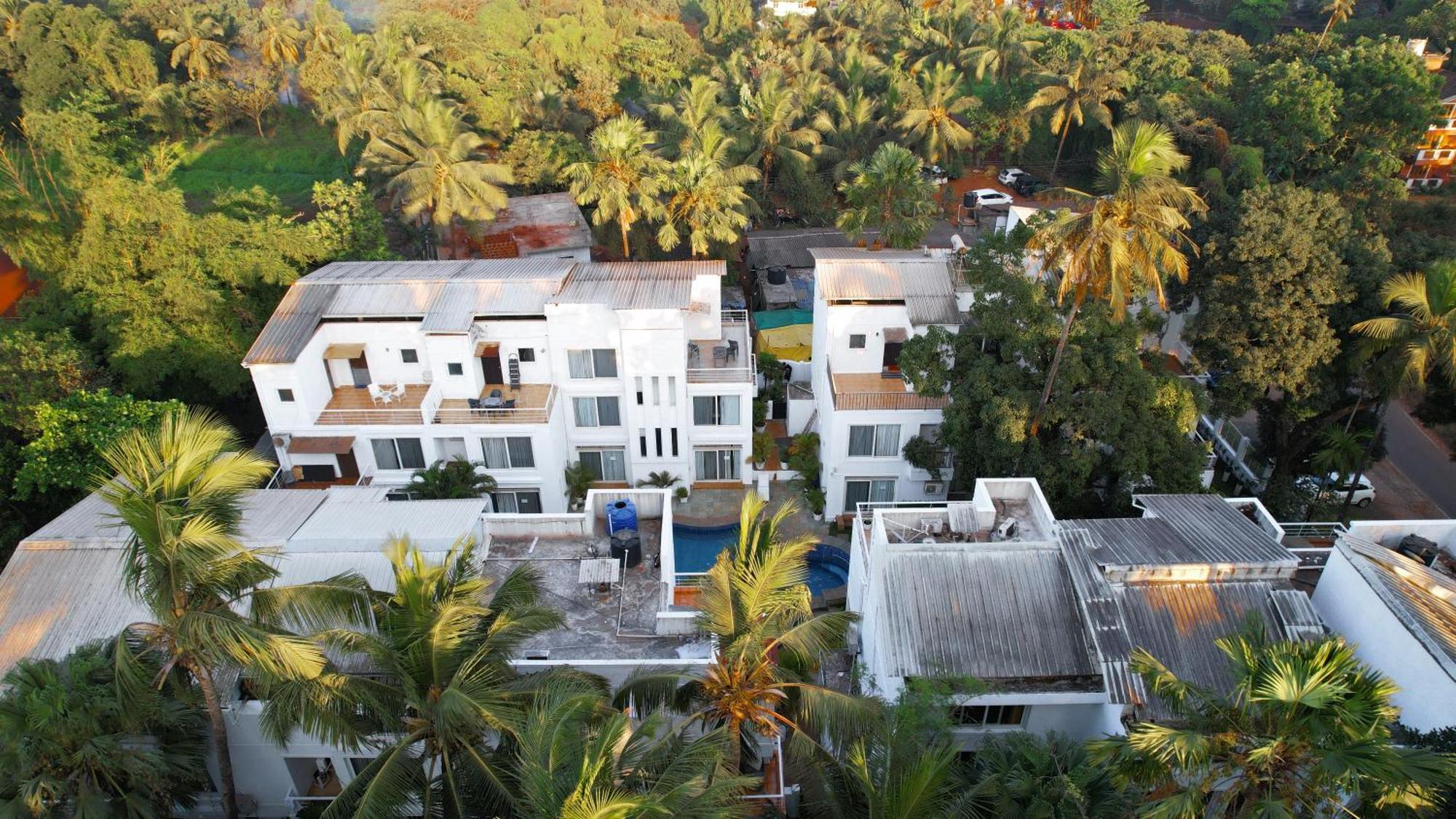 Villa M - Jia 3- 3Bhk In Candolim, Pool Facing, Near Beach, Breakfast Included Kültér fotó