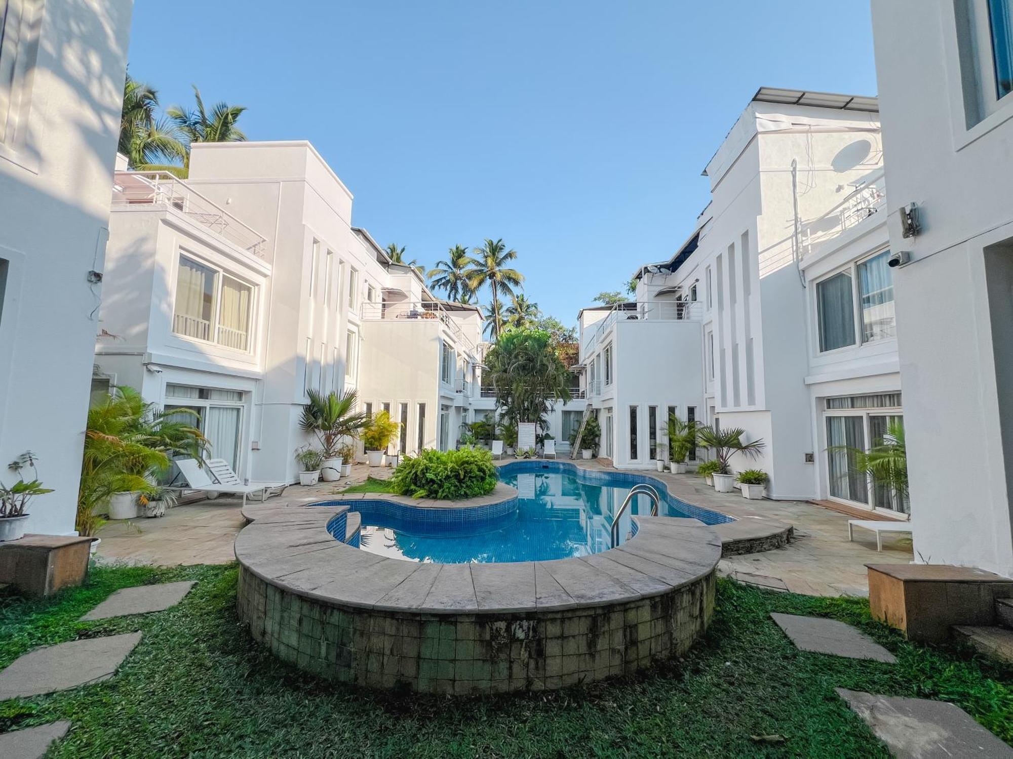 Villa M - Jia 3- 3Bhk In Candolim, Pool Facing, Near Beach, Breakfast Included Kültér fotó
