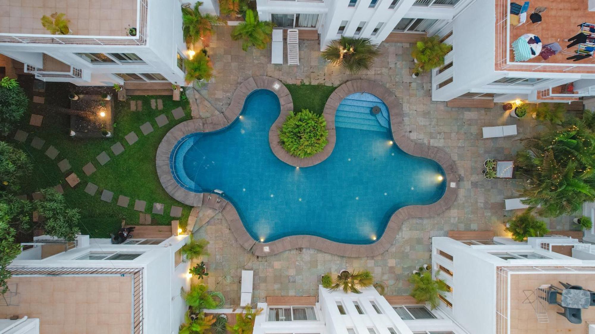 Villa M - Jia 3- 3Bhk In Candolim, Pool Facing, Near Beach, Breakfast Included Kültér fotó